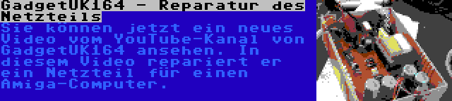 C64 Customs - Turbo Chameleon 64 V2 | Sie können sich ein neues Video vom YouTube-Kanal von C64 Customs ansehen. In dieser Folge ein Blick auf das Turbo Chameleon 64 V2 von Individual Computers.