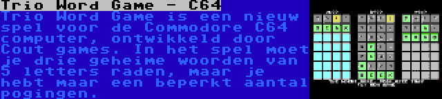 AmiModRadio | AmiModRadio is een systeem dat het mogelijk maakt om alle 20.000+ mods op Aminet af te spelen. AmiModRadio bestaat uit vier onderdelen: Een kleine FTP cliënt (download), een XAD cliënt (unarchive), een ARexx programma en een MUI interface voor de bediening van AmiModRadio. In deze versie zijn er meerdere kleine foutjes verwijderd.