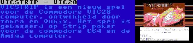 Jan Derogee - StripStream | Een nieuw project van Jan Derogee: StripStream, het C64-stripboeklezerproject. StripStream bewijst dat digitale stripboeken in de jaren '80 mogelijk waren geweest. Het stripboek wordt op cassette bewaard en kan met een 30 minuten cassette 300 afbeeldingen en 1200 regels tekst weergeven.