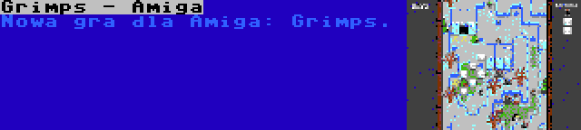 Grimps - Amiga | Nowa gra dla Amiga: Grimps.