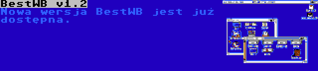 BestWB v1.2 | Nowa wersja BestWB jest już dostępna.